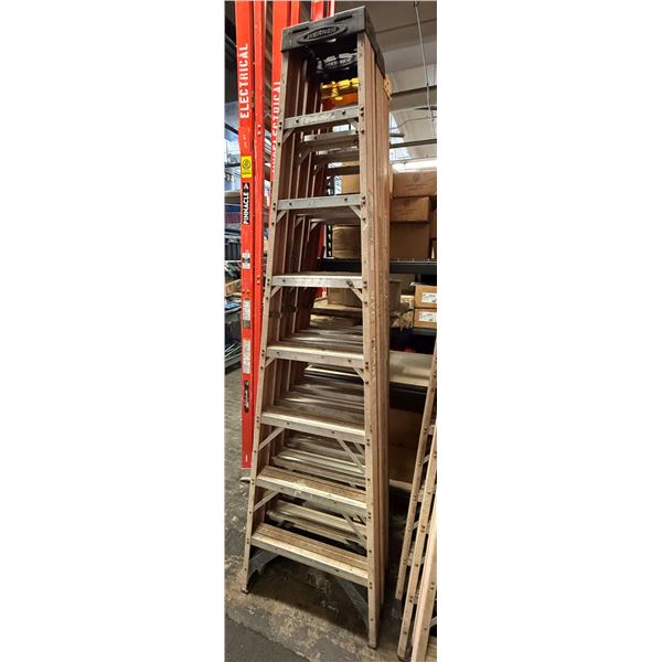 Qty 3 Werner Step Ladders 8'H