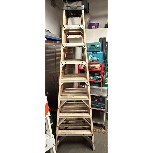 Qty 3 Werner Step Ladders 8'H