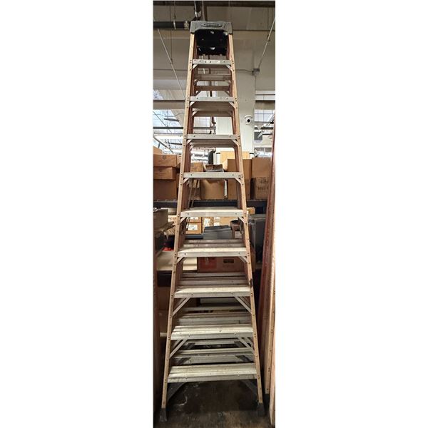 Qty 2 Werner Step Ladders 10'H