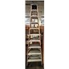 Image 1 : Qty 2 Werner Step Ladders 10'H