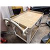 Image 9 : Heavy Duty Plastic 2-Tier Utility Cart 45" x 25" x 39"