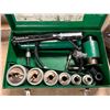 Image 2 : Greenlee 7506 Slug Splitter Heavy-Duty Hydraulic Knockout Punch Set in Hard Case
