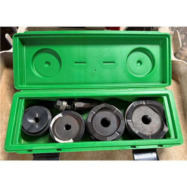 Greenlee Standard Round Knockout Punch Kit in Hard Case