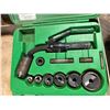 Image 3 : Greenlee Quick Draw Hydraulic Punch Driver Kit in Hard Case