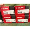 Image 7 : Multiple Boxes Hilti DX Cartridges, MX Conduit Clips, Anchors, Threaded Studs, etc