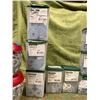 Image 4 : Multiple Containers Dottie Washers, Lock Washers, Hex Nuts, Bridgeport Locknuts, Steel City Covers, 