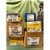 Image 8 : Multiple Containers Dottie Washers, Lock Washers, Hex Nuts, Bridgeport Locknuts, Steel City Covers, 