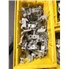 Image 10 : Multiple Bins Clamps, Caddy Clips, Girder Clamps, Flange Clips,  etc Misc Sizes  (Qty may vary)
