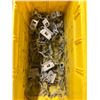 Image 11 : Multiple Bins Clamps, Caddy Clips, Girder Clamps, Flange Clips,  etc Misc Sizes  (Qty may vary)