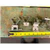 Image 13 : Multiple Bins Clamps, Caddy Clips, Girder Clamps, Flange Clips,  etc Misc Sizes  (Qty may vary)