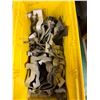 Image 8 : Multiple Bins Clamps, Caddy Clips, Girder Clamps, Flange Clips,  etc Misc Sizes  (Qty may vary)