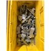 Image 9 : Multiple Bins Clamps, Caddy Clips, Girder Clamps, Flange Clips,  etc Misc Sizes  (Qty may vary)
