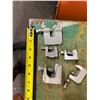 Image 11 : Multiple Bins Pipe Clamps, Iron Beam Clamps, Conduit Hangers,  etc Misc Sizes  (Qty may vary)