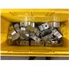 Image 2 : Multiple Bins Pipe Clamps, Iron Beam Clamps, Conduit Hangers,  etc Misc Sizes  (Qty may vary)