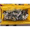 Image 4 : Multiple Bins Pipe Clamps, Iron Beam Clamps, Conduit Hangers,  etc Misc Sizes  (Qty may vary)