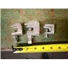 Image 7 : Multiple Bins Pipe Clamps, Iron Beam Clamps, Conduit Hangers,  etc Misc Sizes  (Qty may vary)