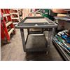 Image 6 : Heavy Duty Plastic 2-Tier Utility Cart 45" x 26" x 33"