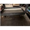 Image 9 : Heavy Duty Plastic 2-Tier Utility Cart 45" x 26" x 33"