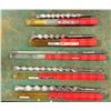 Image 1 : Qty 5 Hilti SDS-Max Hammer Drill Bits in Protective Tubes, Misc Sizes