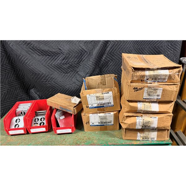 Multiple Boxes Surface Covers, Steel City Covers for 1 & 2 Toggle Switches, Device Rings,  etc Misc 