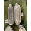 Image 7 : Multiple Bins & 3 Boxes Rigid & Crouse-Hinds Conduit Bodies, Covers, etc Misc Sizes  (Qty may vary)