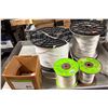 Image 1 : Qty 4 Spools Greenlee Measuring Tape & Muletape WP1800 Cable Pulling Tape