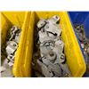 Image 11 : Multiple Bins & 3 Boxes Concrete Slab Electroforms, Pipe Inserts, Clamps, etc Misc Sizes  (Qty may v
