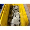 Image 15 : Multiple Bins & 3 Boxes Concrete Slab Electroforms, Pipe Inserts, Clamps, etc Misc Sizes  (Qty may v