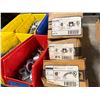 Image 2 : Multiple Bins & 3 Boxes Concrete Slab Electroforms, Pipe Inserts, Clamps, etc Misc Sizes  (Qty may v