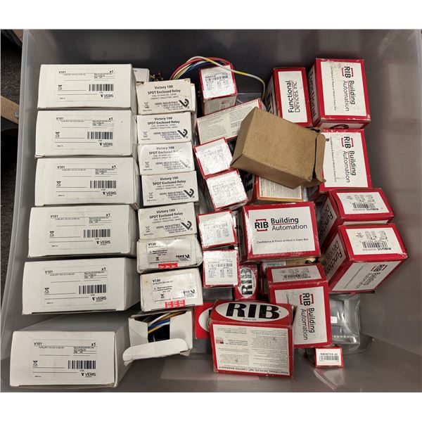 Multiple Boxes RIB, Veris & Victory Enclosed Relays, Track Mount Relays, Alarm Protectors & Bases, e