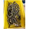 Image 8 : Multiple Bins Pipe Clamps, Lay-In Pipe Hangers,  etc Misc Sizes  (Qty may vary)