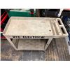 Image 2 : Heavy Duty Plastic 2-Tier Utility Cart 39" x 18" x 33"