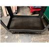 Image 3 : Heavy Duty Plastic 2-Tier Utility Cart 39" x 18" x 33"