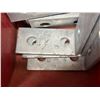 Image 5 : Multiple Bins Corner Brackets, Angles, Flat T-Fittings & Galvanized Rigid Conduit (GRC) Elbows, etc 
