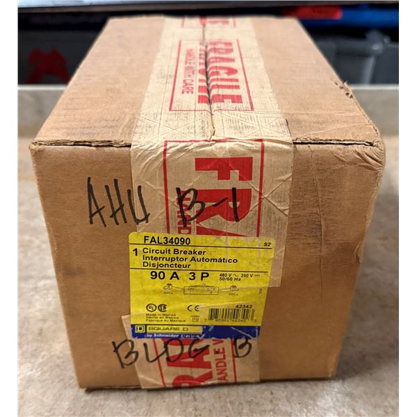 Box Square D FAL24090 Circuit Breaker