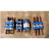 Image 1 : Multiple Bussmann (Fusetron Series) & Gould Shawmut Heavy-Duty Electrical Cartridge Fuses, Misc Size