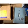 Image 7 : Multiple Boxes Square D 2510FGH1P FHP Manual Starters, Leviton & Siemens Toggle Switches,  etc Misc 