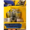 Image 16 : Multiple Bins Couplings & Compression Connectors, etc Misc Sizes  (Qty may vary)