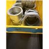 Image 18 : Multiple Bins Couplings & Compression Connectors, etc Misc Sizes  (Qty may vary)