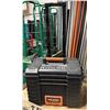 Image 1 : Ridgid Tool Box w/ Wheels & Telescopic Handle 21" x 14" x 16"H