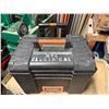 Image 4 : Ridgid Tool Box w/ Wheels & Telescopic Handle 21" x 14" x 16"H