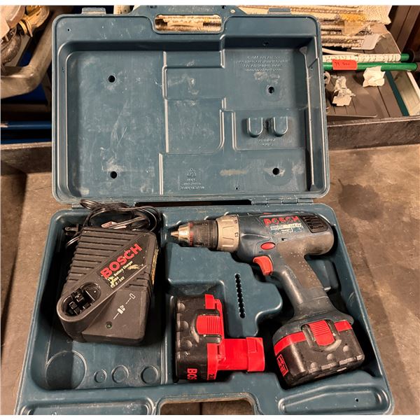 Bosch Brute Tough 14.4V Cordless Drill Kit w/ Battery & Charger in Hard Case (untested)