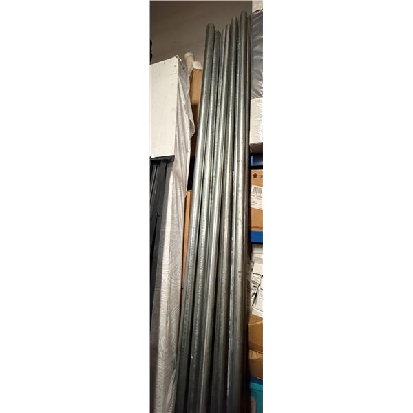 Multiple Western Tube Steel Conduit Pipes: 3 @ 10'x2" / 5 @ 10'x1-1/2" / 2 @ 10'x1-1/4"