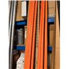 Image 3 : Qty 7 Orange Rods w/ Threaded Ends 10'x1"