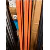 Image 5 : Qty 7 Orange Rods w/ Threaded Ends 10'x1"