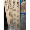 Image 6 : Qty 4 Boxes Wiremold V500 Series Surface Metal Raceways