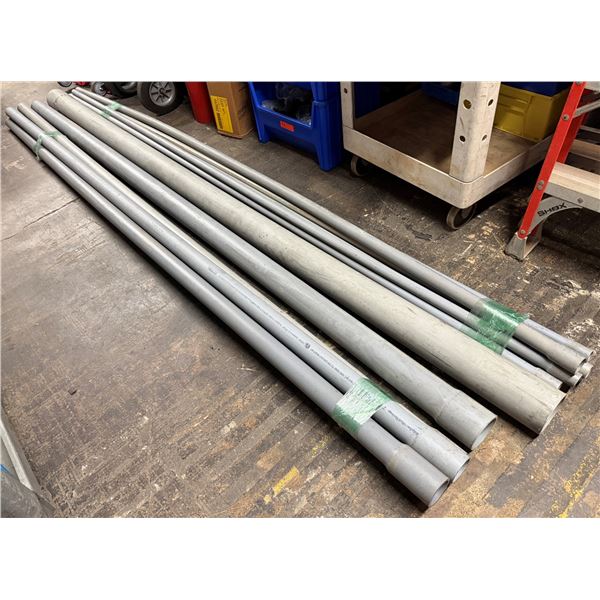 Multiple Allied Tube Cor-Tek & Prime PVC Electrical Conduits, Misc Sizes to 120"L