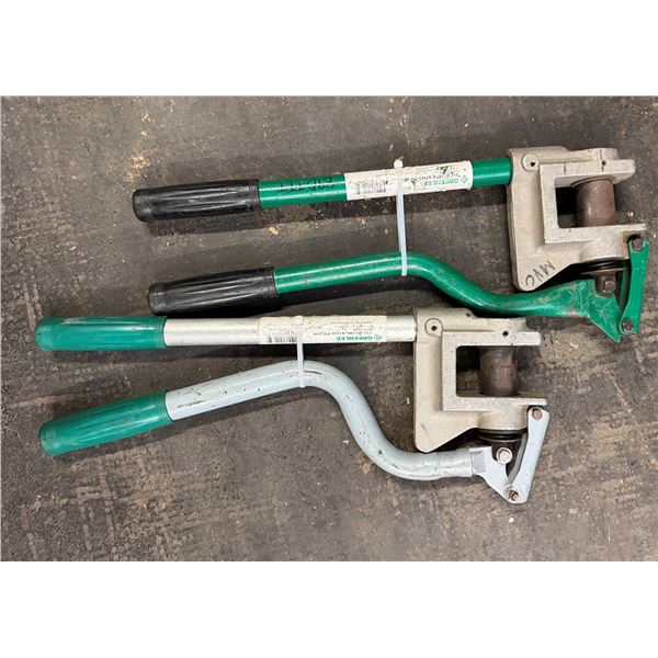 Qty 2 Greenlee 710 Metal Stud Punches