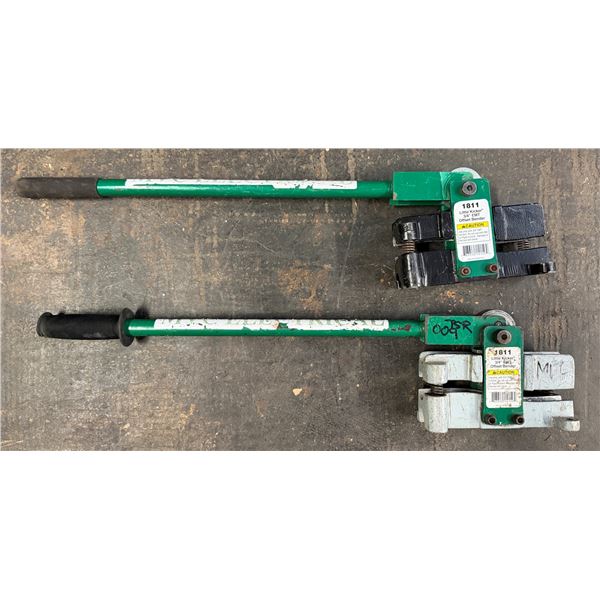 Qty 2 Greenlee 1810 Little Kicker Offset Benders