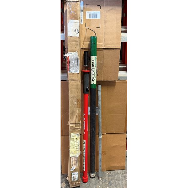 Greenlee Wire Fish Pole, Dottie Electrical Tool, Hilti Modular Pole Tool System, etc